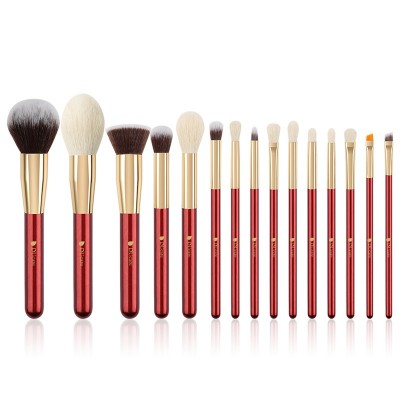 DUcare 15pcs makeup brushes set professional beauty make up brush natural hair foundation powder eyeshadow makeup